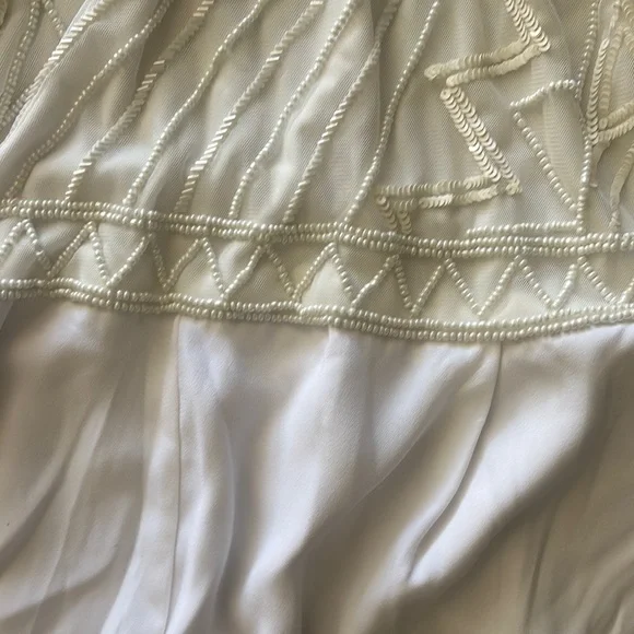 NWT Bridal Eloquii White One Shoulder Jumpsuit - Picture 7 of 14